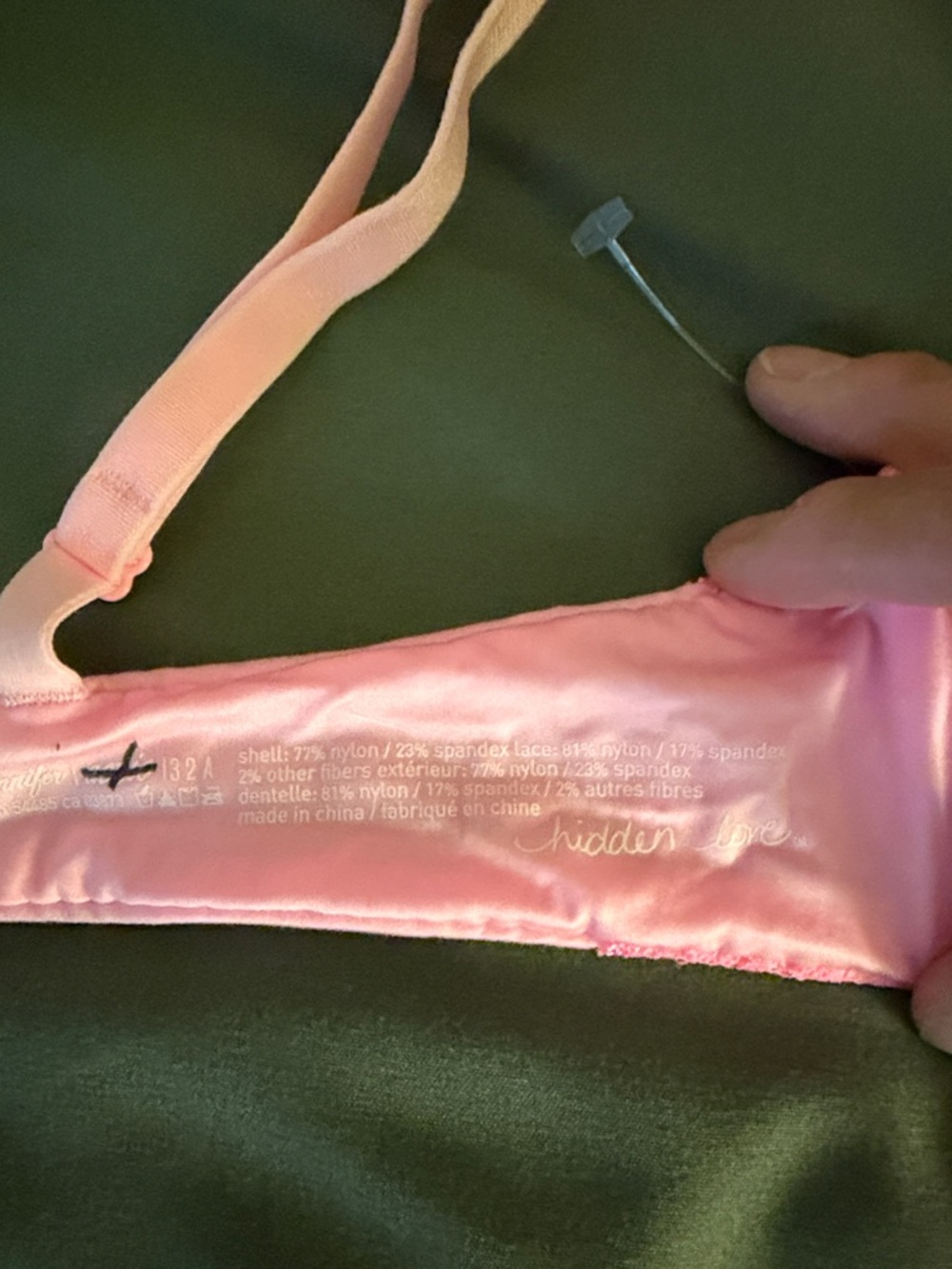 Jennifer by Aerie Pink Lace-Trim Push-Up Bra - Picture 3 of 4
